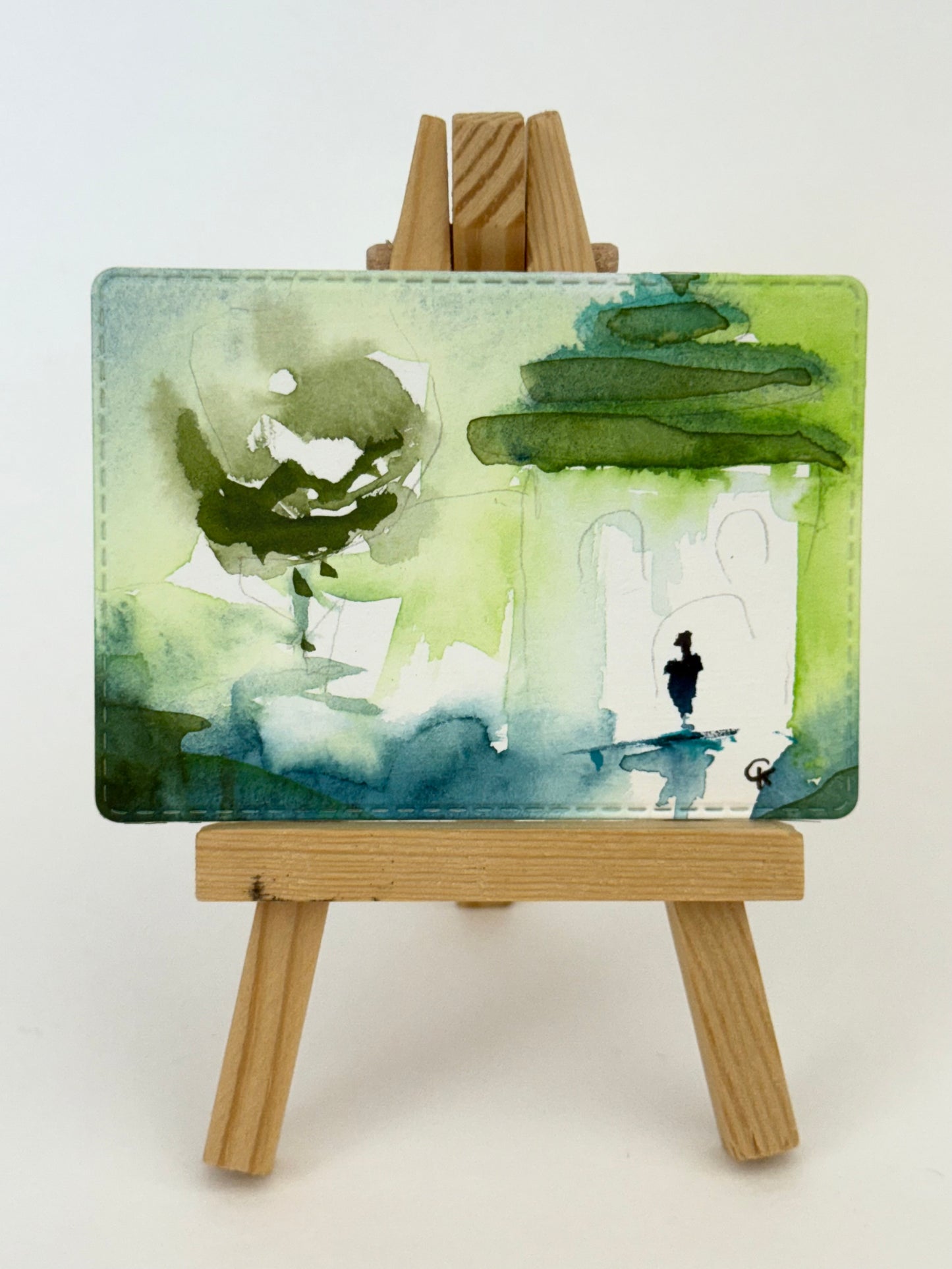 ACEO / ATC Original Art Trading Card – Unique Collectible Mini Artwork