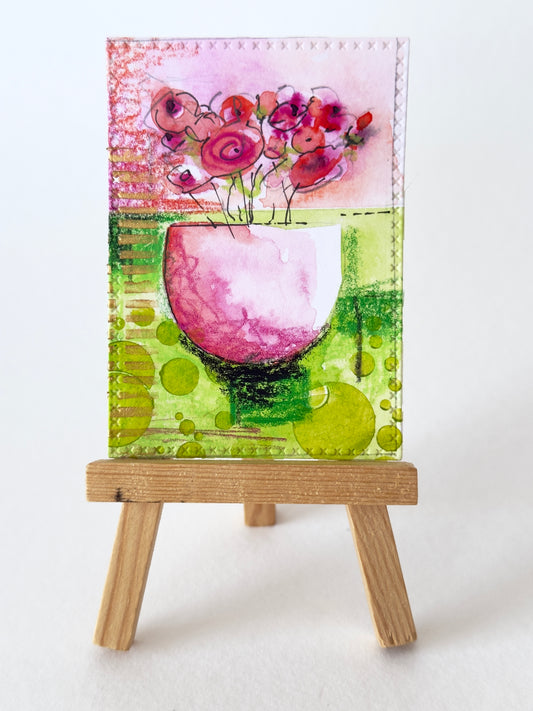 ACEO / ATC Original Art Trading Card – Unique Collectible Mini Artwork
