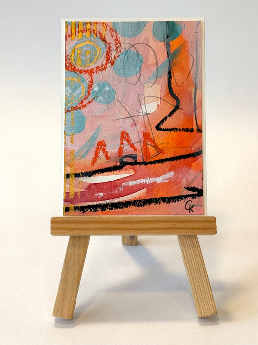 ACEO / ATC Original Art Trading Card – Unique Collectible Mini Artwork