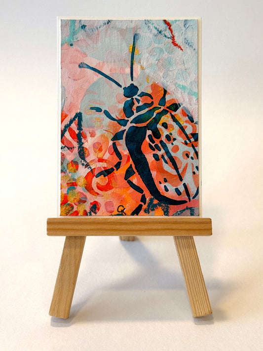 ACEO / ATC Original Art Trading Card – Unique Collectible Mini Artwork
