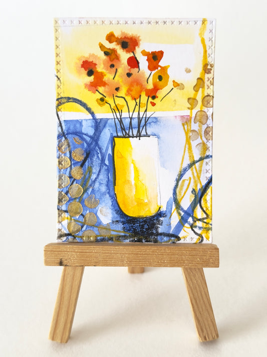 ACEO / ATC Original Art Trading Card – Unique Collectible Mini Artwork