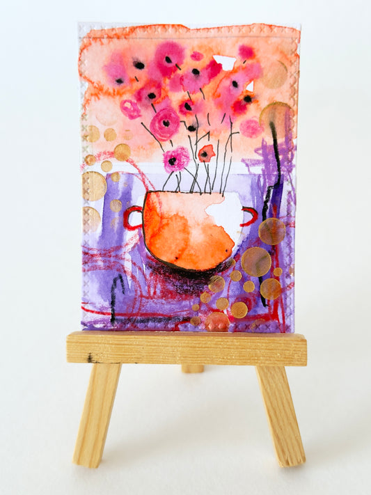 ACEO / ATC Original Art Trading Card – Unique Collectible Mini Artwork
