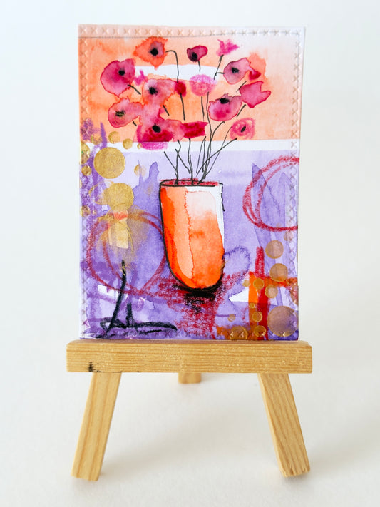 ACEO / ATC Original Art Trading Card – Unique Collectible Mini Artwork