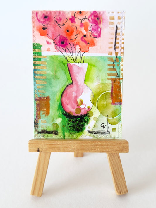 ACEO / ATC Original Art Trading Card – Unique Collectible Mini Artwork