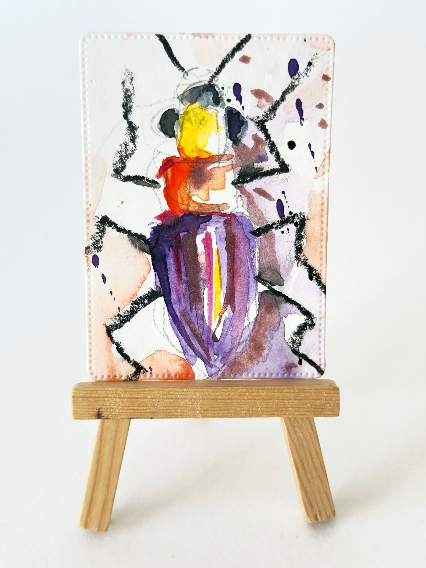 ACEO / ATC Original Art Trading Card – Unique Collectible Mini Artwork