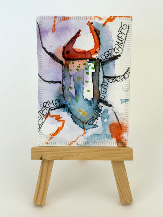 ACEO / ATC Original Art Trading Card – Unique Collectible Mini Artwork