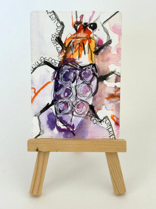 ACEO / ATC Original Art Trading Card – Unique Collectible Mini Artwork