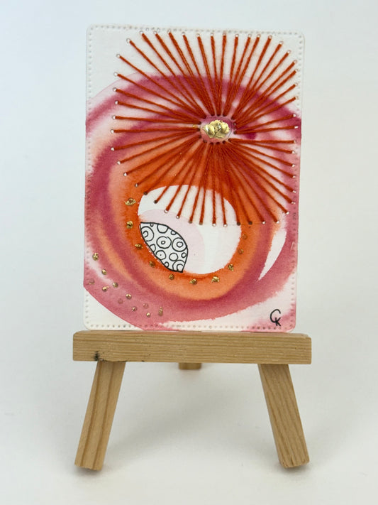 ACEO / ATC Original Art Trading Card – Unique Collectible Mini Artwork