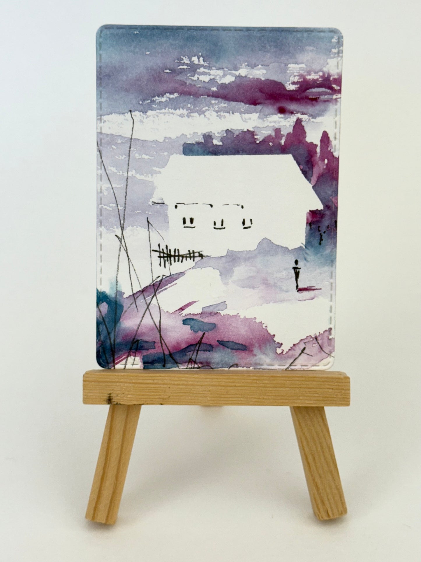 ACEO / ATC Original Art Trading Card – Unique Collectible Mini Artwork