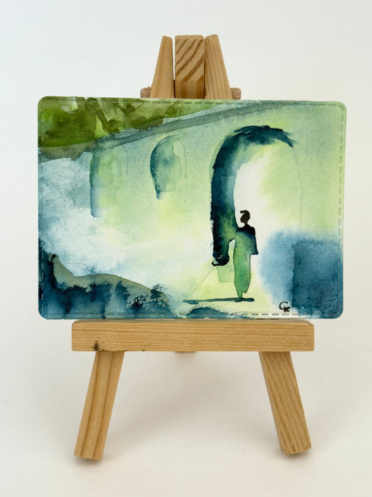 ACEO / ATC Original Art Trading Card – Unique Collectible Mini Artwork