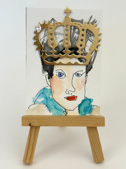 ACEO / ATC Original Art Trading Card – Unique Collectible Mini Artwork